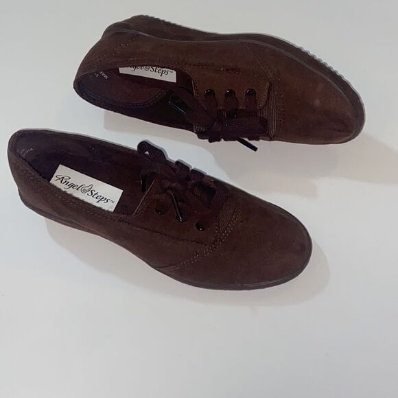 Ángel Steps 61388-06 Style Suede Women Shoes Size 5.5M - Picture 1 of 12